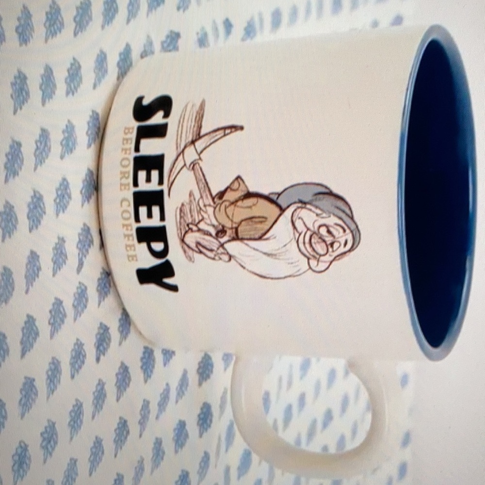 Disney sleepy coffee cup